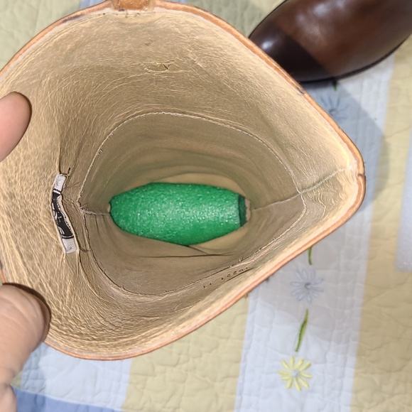 Frye Lindsay Plate Cognac Brown Tall Riding Boots Size 7 B - Picture 8 of 10